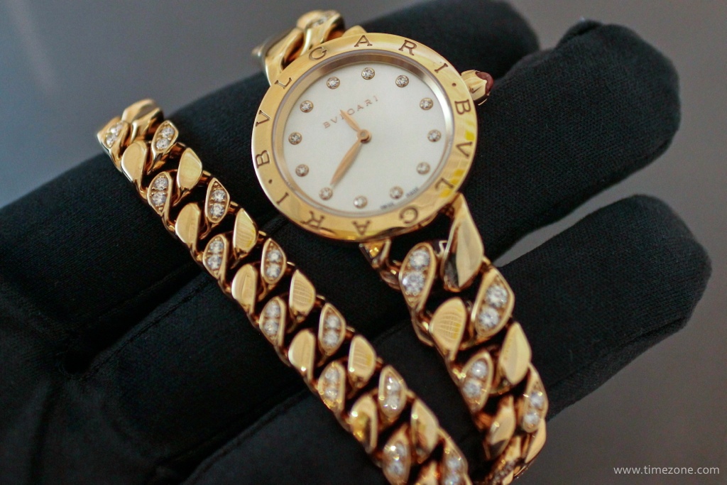 bvlgari chain watch