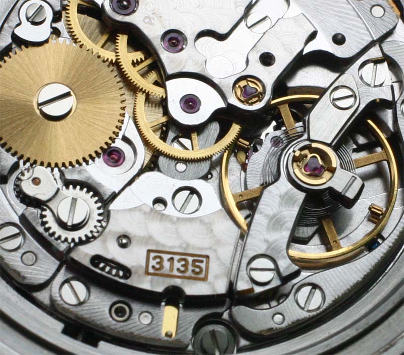 what does the inside of a rolex look like