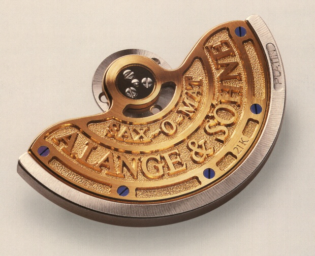 The rotor of the Langematic, the first  Lange automatic wristwatch.