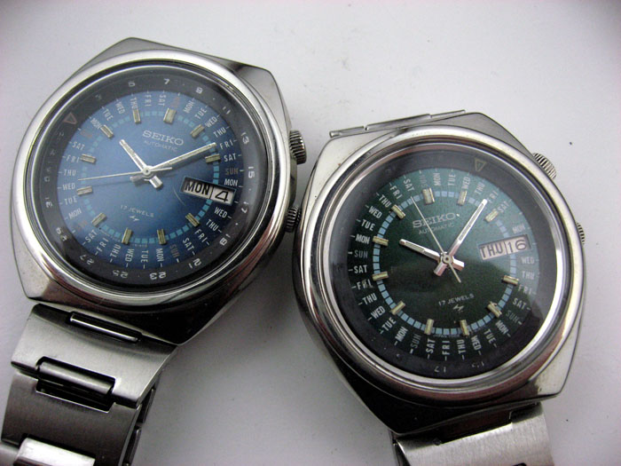 TimeZone : Seiko Archive » Blue Dial Navigator Timer GMT for your viewing  pleasure