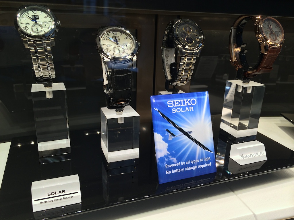 TimeZone : Seiko » New Seiko boutique in New York
